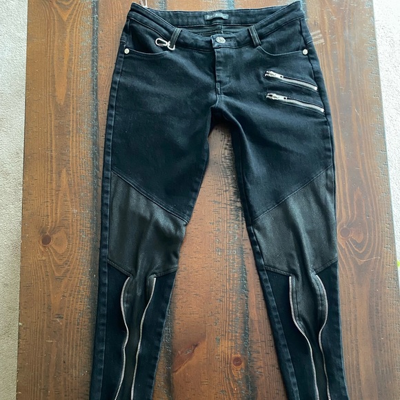 Devil Fashion jeans pants goth punk rock emo size Small ~ - Picture 1 of 9